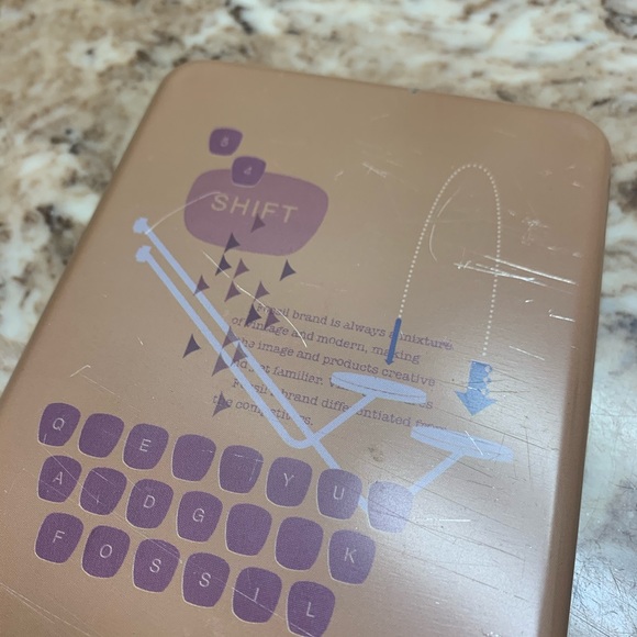 Fossil vintage metal storage watch boxes - Picture 14 of 16